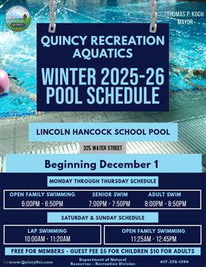 Winter Pool Schedule 25-26