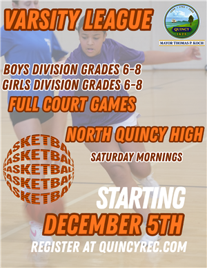 Varsity League Basketball Flyer