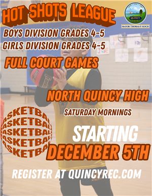Hot Shots League Basketball Flyer