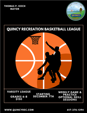 Varsity Basketball League for Middle School Grades 6 to 8