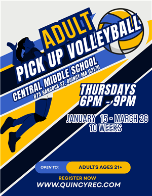 Adult 21+ Co-Ed Volleyball